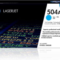 HP 504A Cyan LaserJet Toner Cartridge