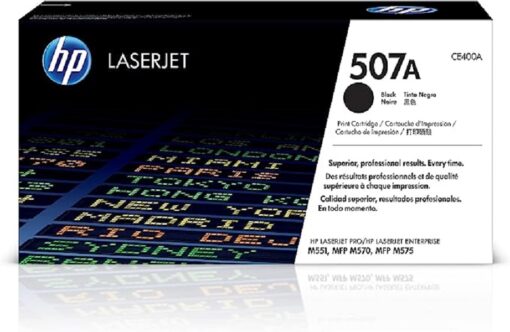 HP 507A Black LaserJet Toner Cartridge