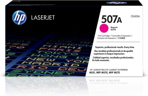 HP 507A Magenta LaserJet Toner Cartridge