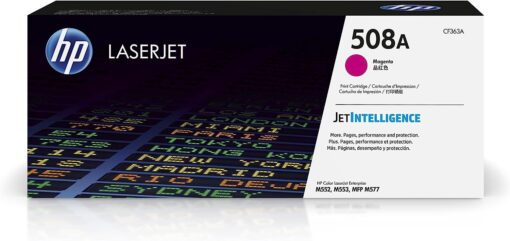 HP 508A Magenta LaserJet Toner Cartridge