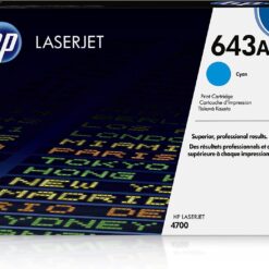 HP 643A Cyan Laser Jet Toner Cartridge