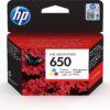 HP 650 Tri-color Original Ink Cartridge