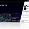 HP 650A Black LaserJet Toner Cartridge