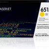 HP 651A Yellow LaserJet Toner Cartridge
