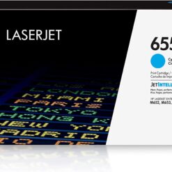 HP 655A Cyan LaserJet Toner Cartridge