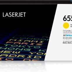 HP 655A Yellow LaserJet Toner Cartridge