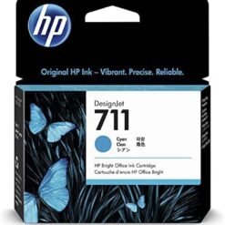 HP 711 Cyan 29-ml Genuine Ink Cartridge (CZ130A)