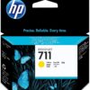 HP 711 Yellow 29-ml Genuine Ink Cartridge (CZ132A)