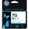HP 712 29ml Cyan DesignJet Original Ink Cartridge