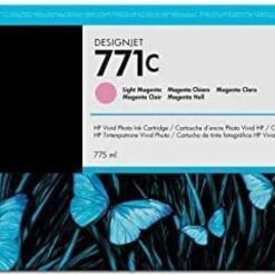 HP 771C 775-ml Light Magenta DesignJet Ink Cartridge B6Y11A