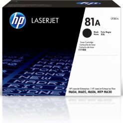 HP 81A Black LaserJet Toner Cartridge