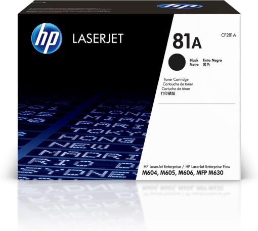 HP 81A Black LaserJet Toner Cartridge