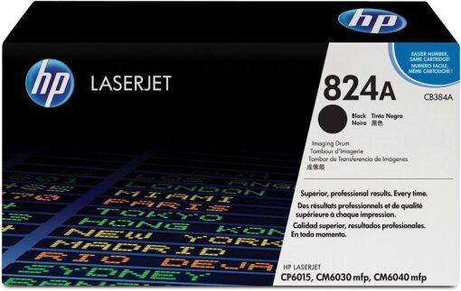 HP 824A Black LaserJet Toner Cartridge