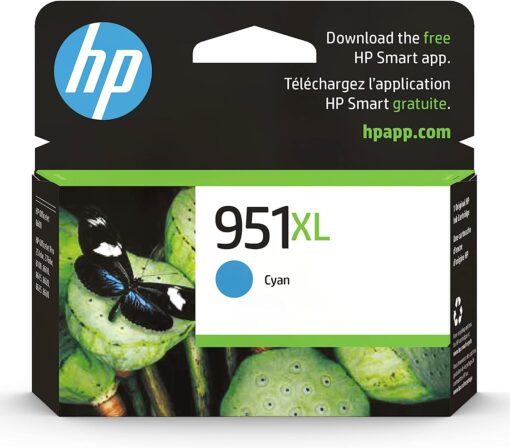 HP 951XL Cyan High-yield Ink Cartridge CN046AN