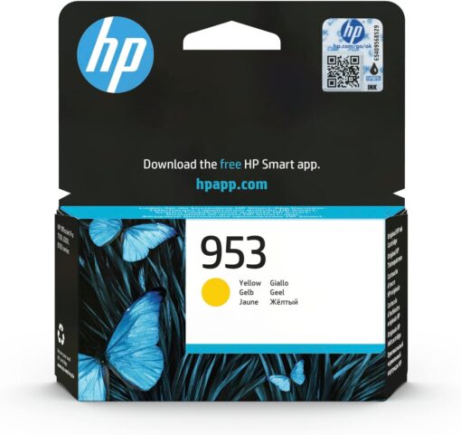 HP F6U14AE 953 Original Ink Cartridge Yellow