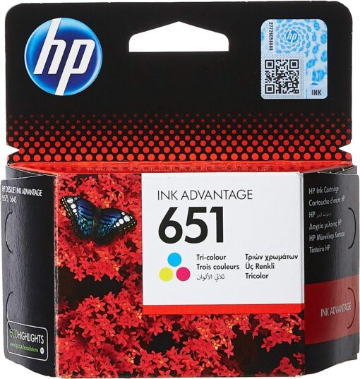 HP 651 Ink Advantage Cartridge - C2p11ae Tri-color