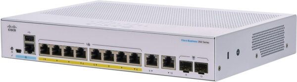 Cisco Business CBS350-8P-E-2G 8 Ports POE Managed Switch