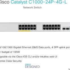 Cisco Catalyst C1000-24P-4G-L network Managed switch