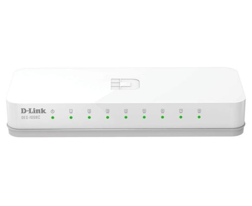 D-Link DES-1008C/B 8 port 10/100Base-T unmanaged switch