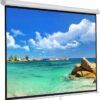 Projector Screen Manual 200 x 200 cm ( 78 by 78 inch)