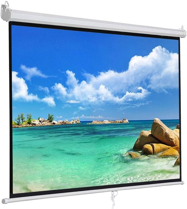 Projector Screen Manual 200 x 200 cm ( 78 by 78 inch)
