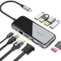 Vention USB-C 10 in 1 DOCKING STATION-VEN TFGHB