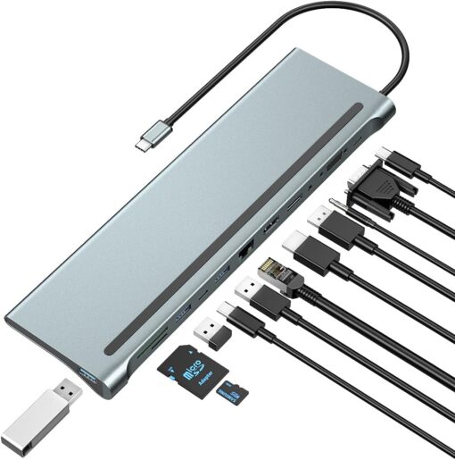 Vention USB-C 11 in 1 DOCKING STATION- VEN THTHC