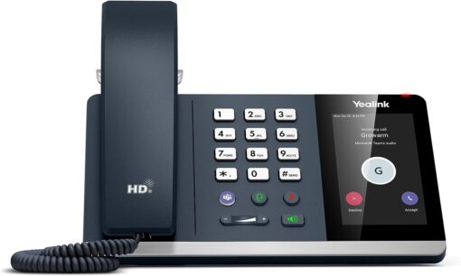 Yealink Desk Phone Mp54 For Microsoft Teams