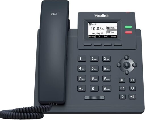 Yealink SIP T31G Entry Level HD Gigabit IP Corded Phone