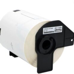BROTHER DK-11240 Label Roll Barcode Labels Black on White