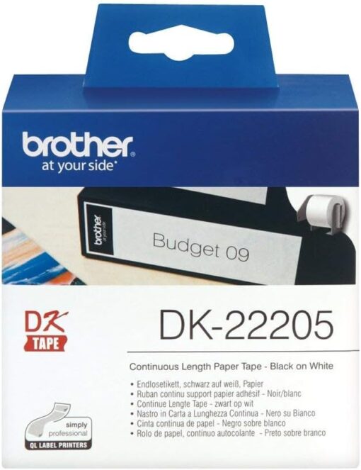 Brother DK22205 DK Label (62mm x 30m)