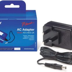 Brother Genuine AD-24ESUK ACUK 3-Pin Plug Adapter Black