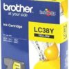 Brother LC38Y Yellow Ink Cartridge