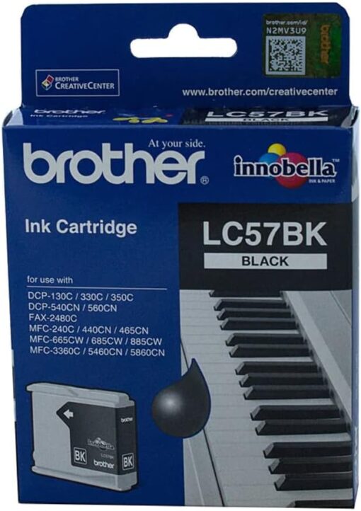 Brother LC57BK Black Ink Cartridge