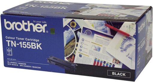Brother TN-155BK Black Laser Toner Cartridge