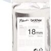 Brother Tze-CL4 Cleaning Tape Cassette Black on White 18mmÂ