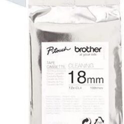 Brother Tze-CL4 Cleaning Tape Cassette Black on White 18mm