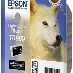 Epson Genuine T0969 Ink Cartridge Light Light Black