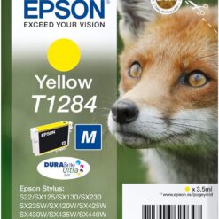 Epson T1284 Yellow Fox Genuine DURABrite Ultra Ink Cartridge