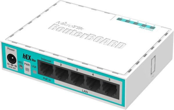 Mikrotik RB750r2 hEX lite 5x Ethernet MPLS router