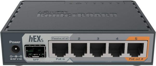Mikrotik RB760iGS hEX S 5x Gigabit Ethernet Router