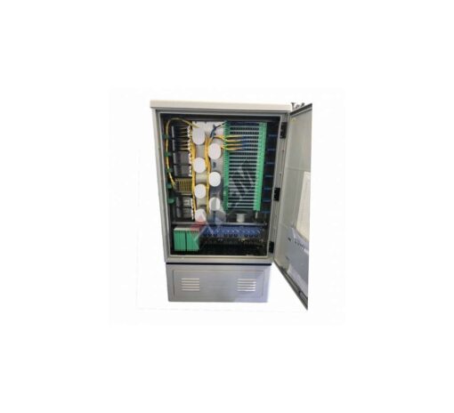 144 cores Pedestal mounted fiber distribution cabinet