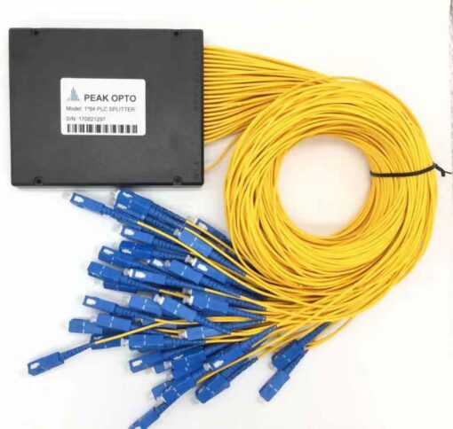 1×64 SC-UPC Fiber PLC Splitter SingleMode 1M