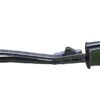 Anchoring clamp for FTTH fiber optic drop wire