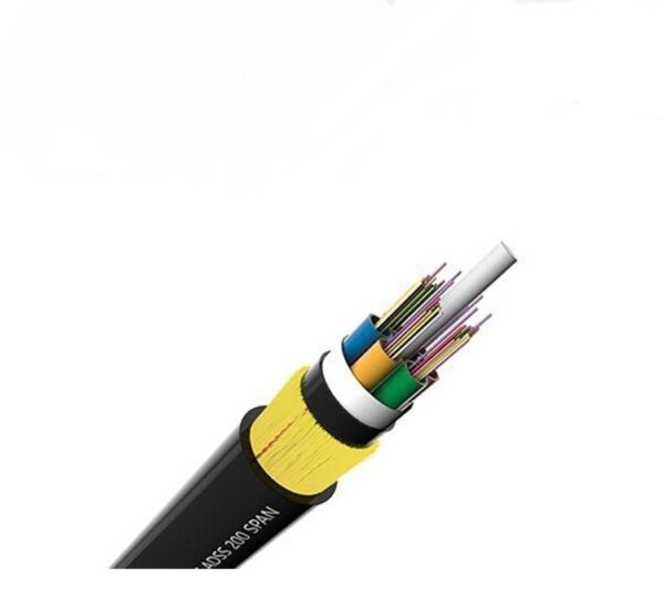 Fiber FTTX ADSS 12F Cable Per KM - 60 Meters Span