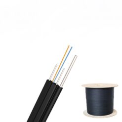 Fiber Optic 2 Core Outdoor Drop Cable - 1 KM Roll
