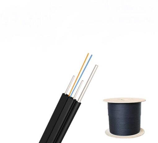 Fiber Optic 2 Core Outdoor Drop Cable - 1 KM Roll