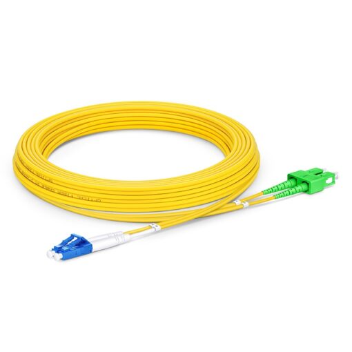 Fiber Patch Cable SC/APC to LC/UPC single mode 5M