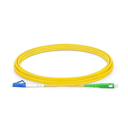 LC/APC to LC/APC Singlemode 2m Fiber Patch Cord