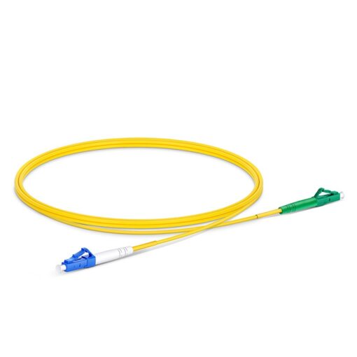 LC-APC to LC-UPC 9/125 Single mode Fiber Patch Cord 1M